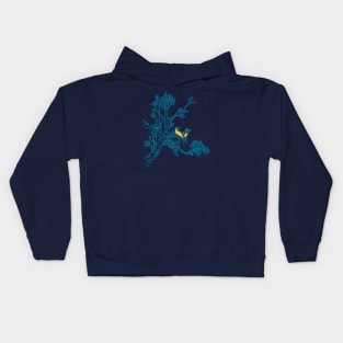 Birds in love Kids Hoodie